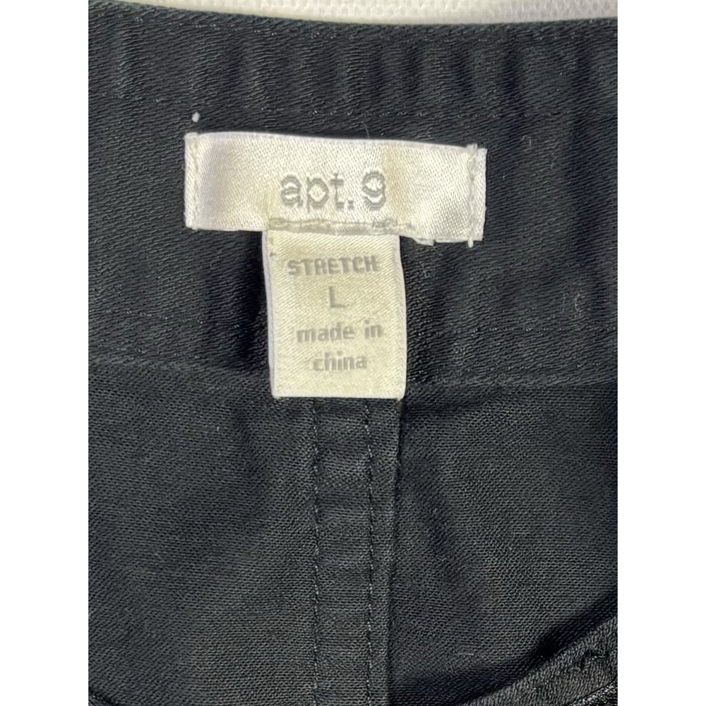 APT.9 Jacket Women's Large Stretch Black Gold Beaded & Sequined Blazer - Picture 5 of 12